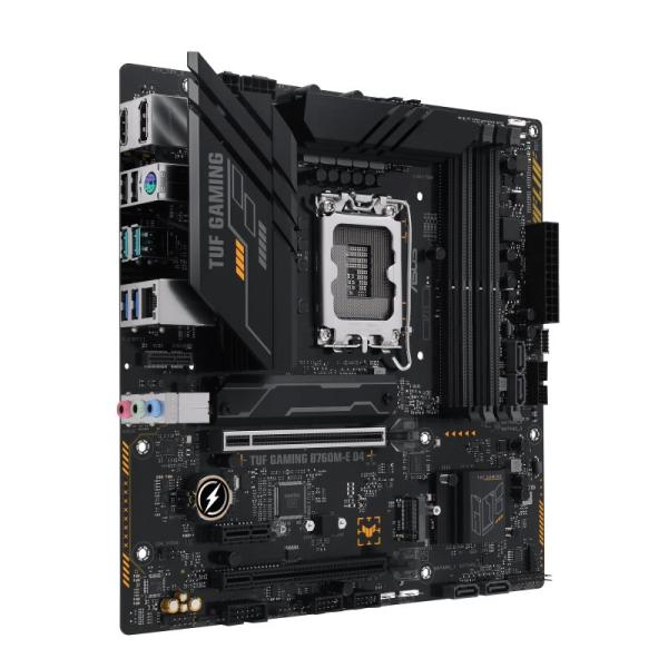 ASUS MB Sc LGA1700 TUF GAMING B760M-E D4,  Intel B760,  4xDDR4,  1xDP,  1xHDMI,  mATX1