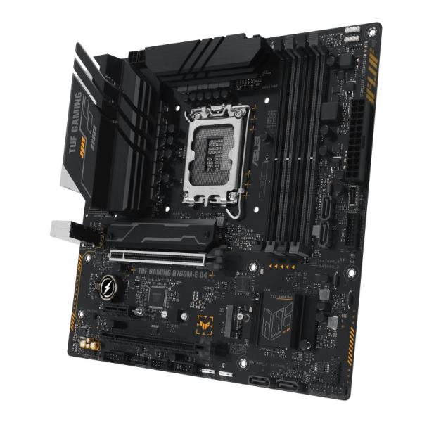 ASUS MB Sc LGA1700 TUF GAMING B760M-E D4,  Intel B760,  4xDDR4,  1xDP,  1xHDMI,  mATX2