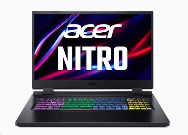 ACER NTB Nitro 5 (AN517-55-52KK),  i5-12450H, 17, 3" FHD IPS, 16GB, 1TB SSD, NVIDIA GeForce RTX 4060, Linux, Black