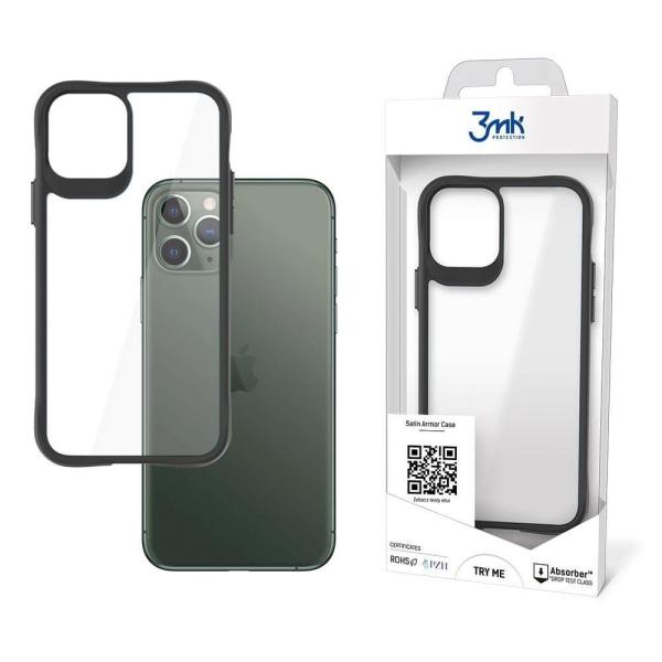 3mk Satin Armor Case+ pro Apple iPhone 11 Pro,  čirá1