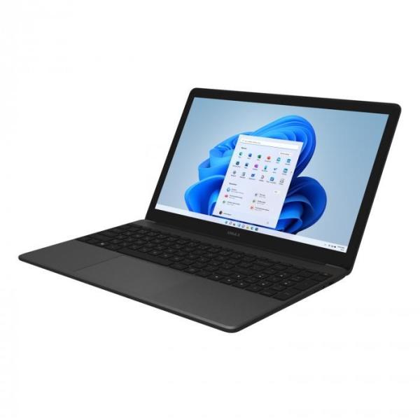 UMAX NB VisionBook N15R - 15, 6" IPS FHD 1920x1080,  Celeron N4020@1, 1 GHz,  4GB, 128GB,  Intel UHD, W11P, Tmavě Šedá