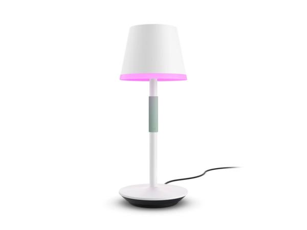 Philips Hue Go přenosná stolní lampička bílá4
