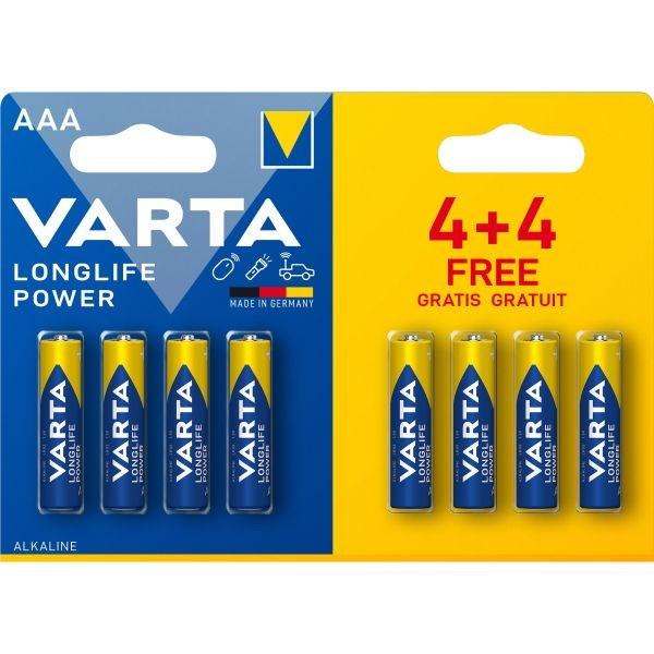 Varta LR03/ 4+4 Longlife POWER 4903