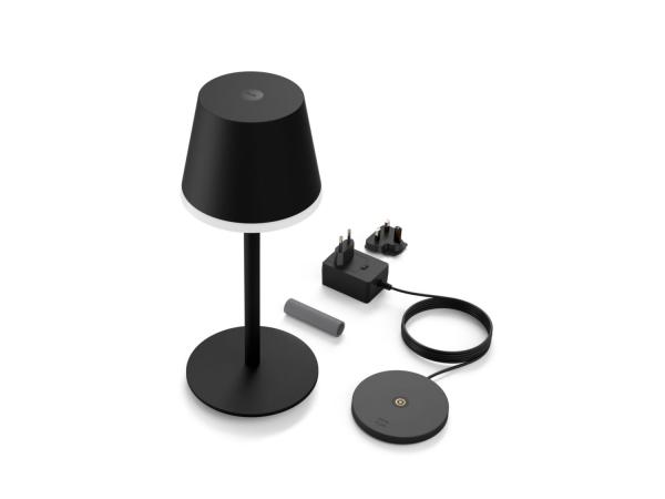 Philips Hue Go přenosná stolní lampička černá7