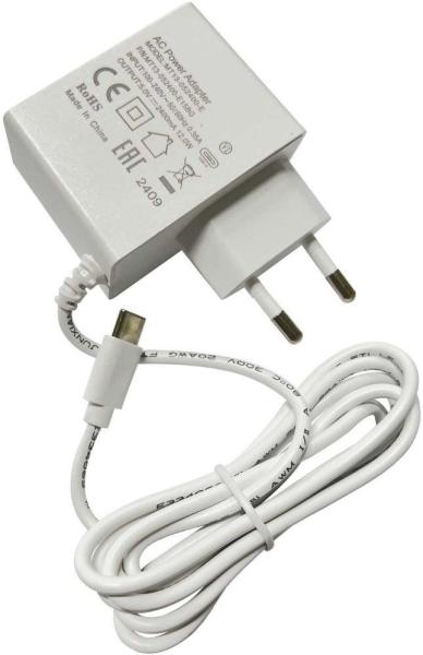 MikroTik MT13-052400-E15BG, napájecí adaptér 5V 2.4A, 12W, pro hAP ax lite