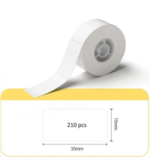 Niimbot štítky RP 15x30mm 210ks White pro D11 a D1104