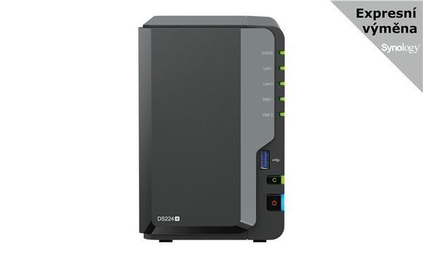 Synology™ DiskStation DS224+ 2x HDD  NAS  