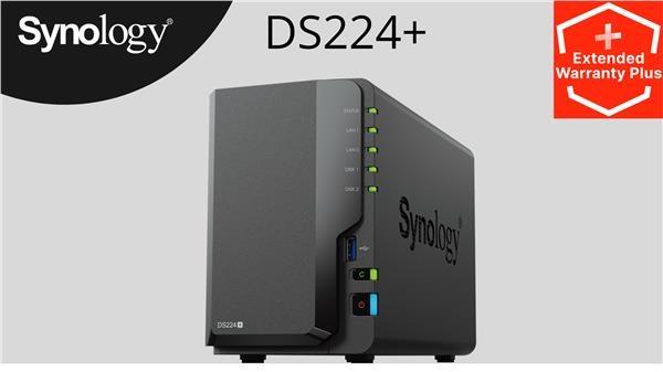 Synology™ DiskStation DS224+ 2x HDD  NAS  1
