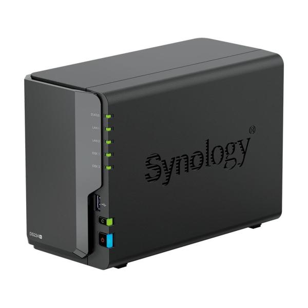 Synology™ DiskStation DS224+ 2x HDD  NAS  3