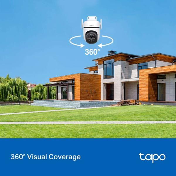 TP-Link Tapo C520WS venkovní-outdoor kamera,  (4MP,  2K QHD 1440p,  WiFi,  IR 30m,  microSD card)3