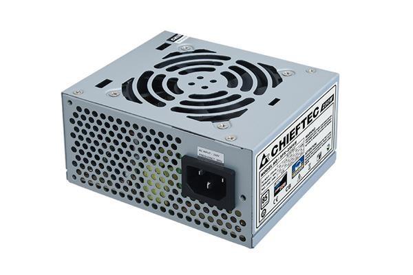 Napájací zdroj CHIEFTEC SFX 250W,  aktívne PFC,  8cm ventilátor,  > 85% účinnosť,  230V