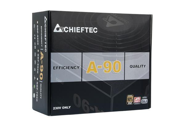 Napájací zdroj CHIEFTEC série A90, GDP-550C, 550W, ATX-12V V.2.3/EPS-12V, PS-2, 14cm ventilátor, >90%3