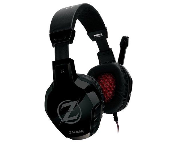 Zalman headset ZM-HPS300  herní  náhlavní  drátový  50mm měniče  2x 3, 5mm jack