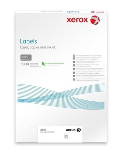 Xerox PNT Label - lesklý biely papier na zadnej strane A4 (229 g/50 listov, A4) - odolná plastová nálepka