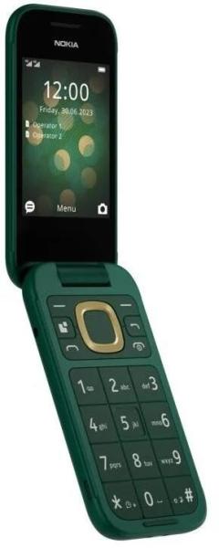 Nokia 2660 Flip,  Dual SIM,  zelená