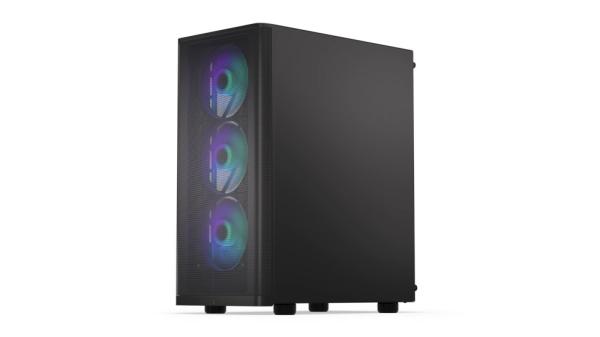 ENDORFY Case Ventum 200 ARGB,  Průhledná bočnice,  ATX,  4x120mm ARGB Fan,  černá5