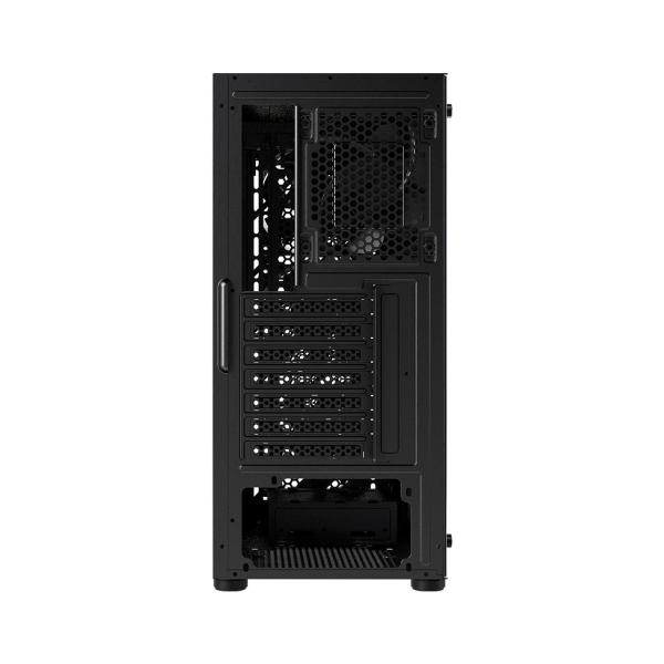Fortron skříň Midi Tower CMT192,  průhledná bočnice,  ATX,  4x RGB větrák,  černá5