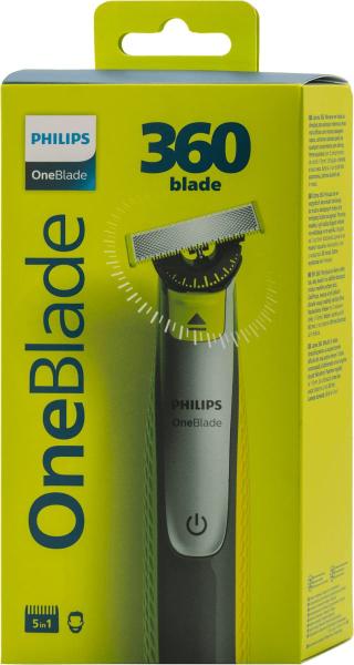 Philips OneBlade QP2730/ 20 multifunkční holící strojek,  na tvář,  inovativní břit 360,  nastavitelný hřeben 5v13