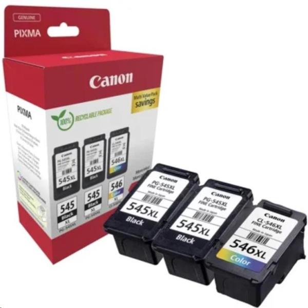Canon CARTRIDGE PG-545XLx2/ CL-546XL MULTI pro PIXMA TR455x,  MG2x50,  MG255xS,  TS205,  TS305,  TS335x