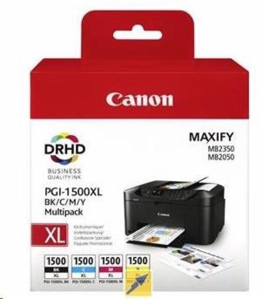 Canon BJ CARTRIDGE PGI-1500XL BK/ C/ M/ Y MULTI