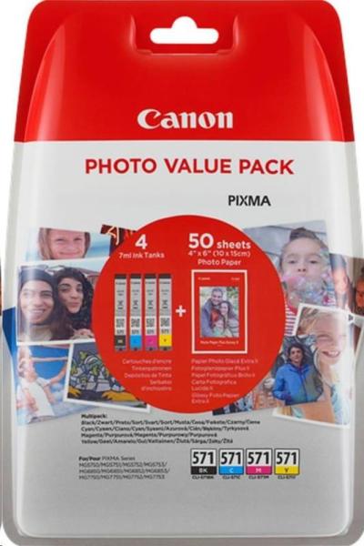 CANON CARTRIDGE CLI-571 C/ M/ Y/ BK MULTI