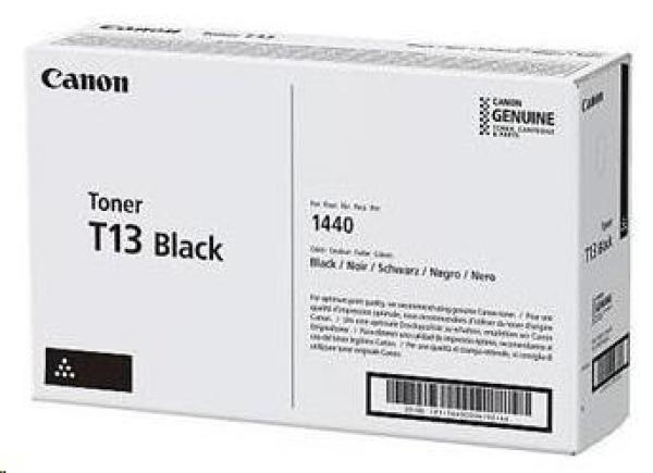 Canon TONER T13k černá pro i-SENSYS X 1440iF, 1440i, 1440P, 1440Pr (10 600 str.)