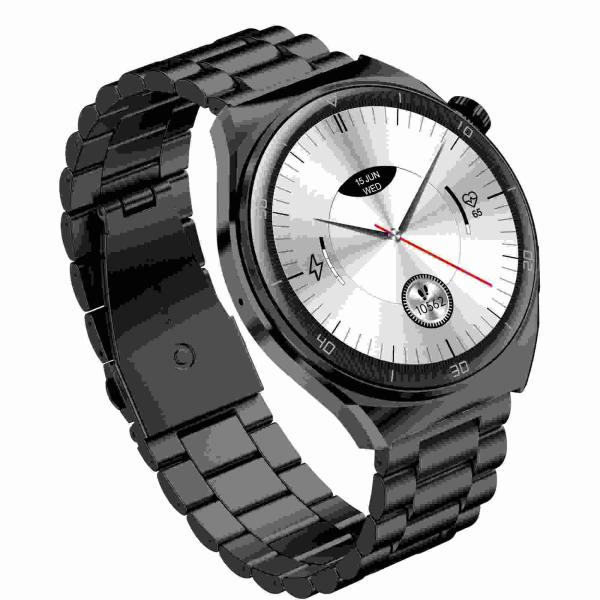 Garett Smartwatch V12 Black steel1