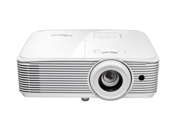 Optoma projektor EH401 (DLP,  FULL 3D,  1080p,  4000 ANSI,  22 000:1,  2x HDMI ,  USB-A power,  3W speaker)2