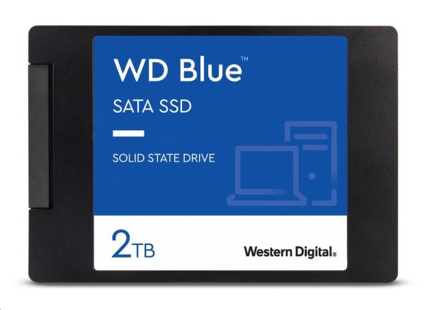 WD BLUE SSD 3D NAND WDS200T3B0A 2TB SATA/600, (R:560, W:530MB/s), 2.5"