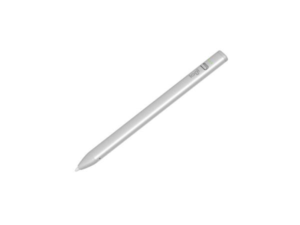 Logitech pero Crayon digitální pero pro iPad,  USB-C,  EMEA,  stříbrná