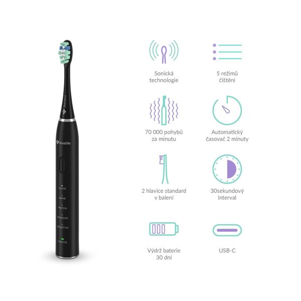 TrueLife SonicBrush Clean30 Black2