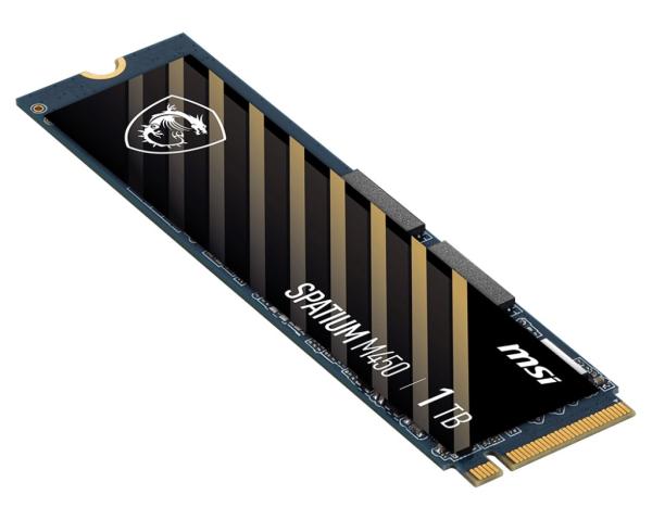 MSI SSD SPATIUM M450,  1TB,  PCIe Gen4 NVMe,  M.2 22803