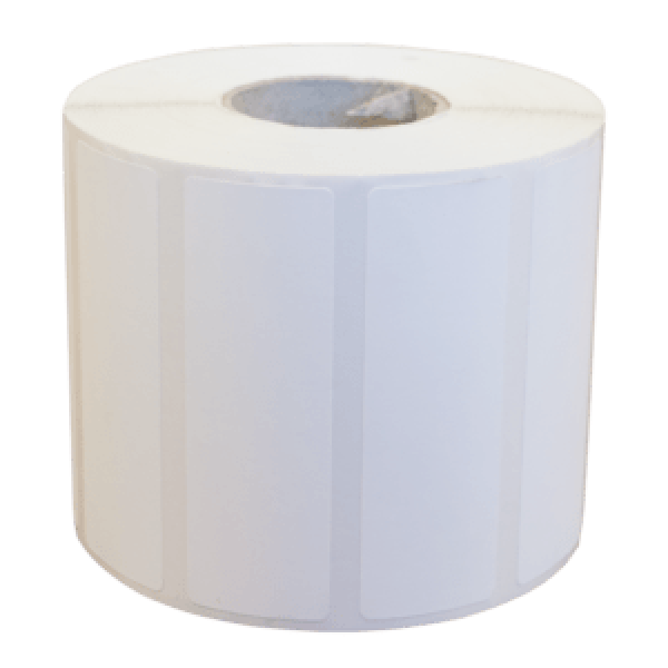 PP Matte Label Premium, Die-cut Roll, 102mm x 51mm, 2310 Labels