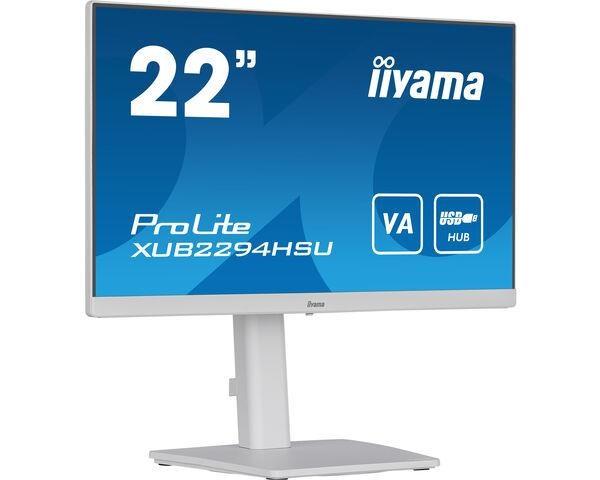 iiyama ProLite XUB2294HSU-W2,  VA Matrix,  54.6cm (21.5&quot;&quot;),  white