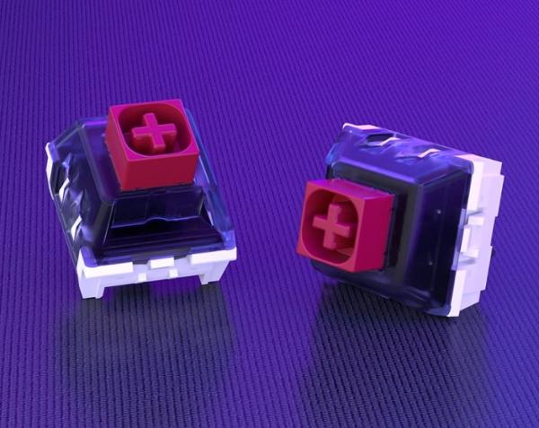 Endorfy herní klávesnice Thock 75% Red/  drátová /  USB /  red switch /  mechanická /  US layout /  černá RGB7