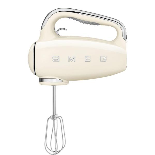 Smeg HMF01CREU ruční mixér,  250 W,  9 programů,  časovač,  turbo,  elektronický tempomat,  krémový