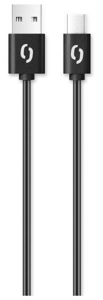 ALIGATOR datový kabel 2A,  USB-C,  délka 2m,  černá1