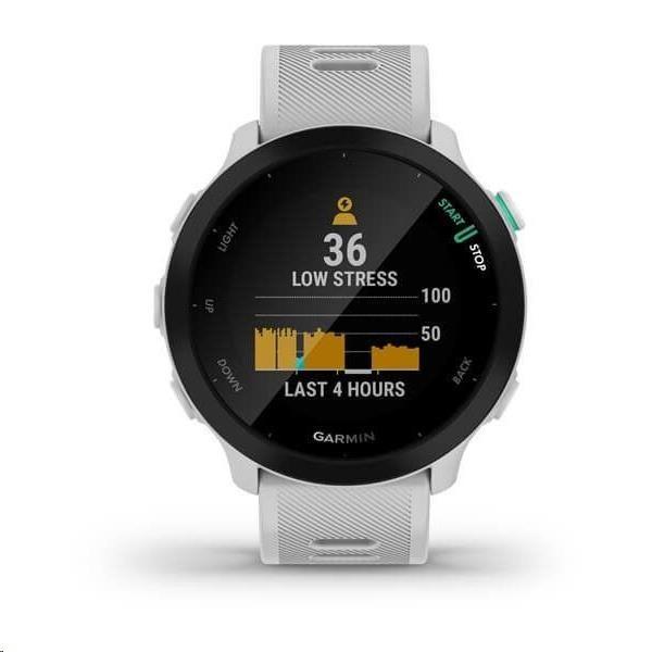 Garmin GPS sportovní hodinky Forerunner 55 White,  EU1