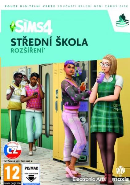 PC hra The Sims 4 Střední škola