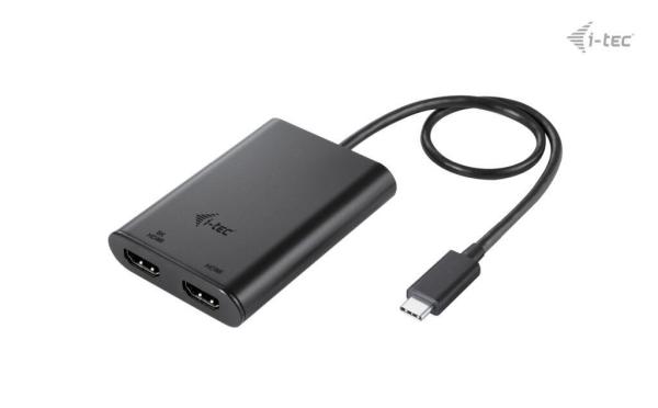 i-tec USB-C Dual 4K/ 60Hz (single 8K/ 30Hz) HDMI Video Adapter