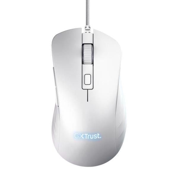 TRUST herní myš GXT 924W YBAR+ Gaming Mouse,  optická,  USB,  bílá2