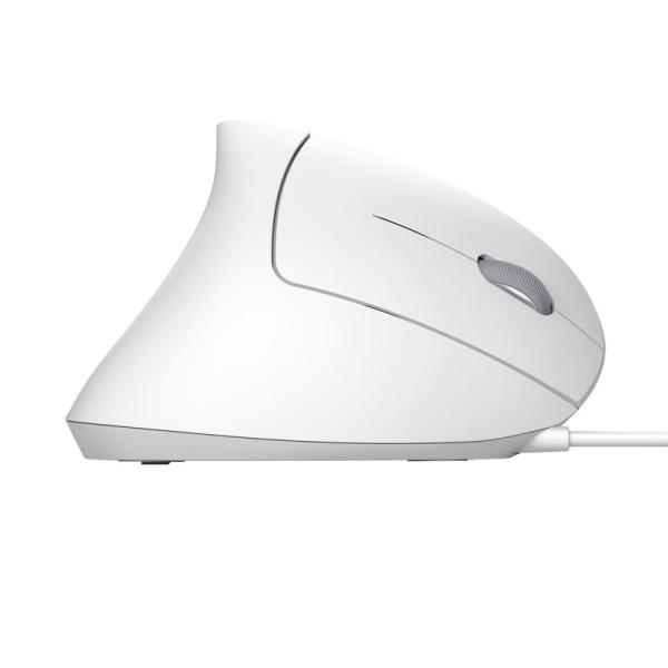 TRUST vertikální myš Verto ergonomická myš,  USB,  bílá5