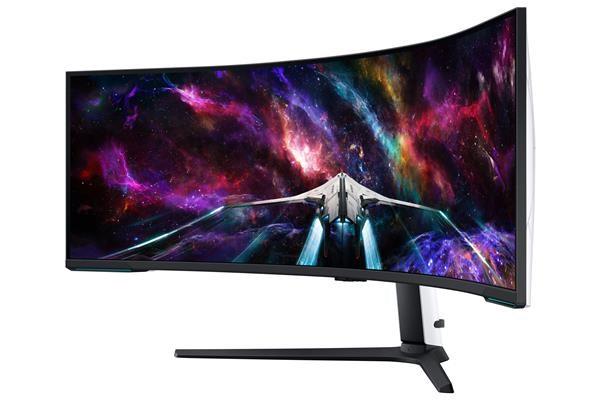 SAMSUNG MT LED LCD Gaming Monitor 57" Odyssey Neo G9,  Quantum Matrix Tech. (mini LED),  Dual UHD - Prohnutý 1000R,  240Hz2