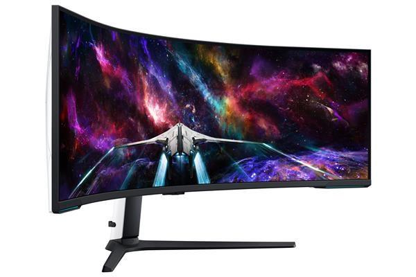 SAMSUNG MT LED LCD Gaming Monitor 57" Odyssey Neo G9,  Quantum Matrix Tech. (mini LED),  Dual UHD - Prohnutý 1000R,  240Hz3