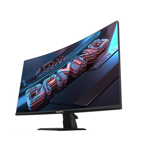 GIGABYTE LCD - 27" Gaming monitor GS27QC,  2560x1440,  250cd/ m2,  1ms,  2xHDMI,  1xDP,  curve,  VA 1500R