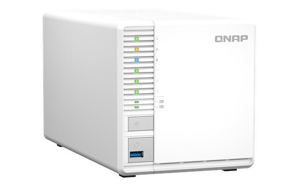 QNAP TS-364-8G (4core 2, 9GHz, 8GB RAM, 3x SATA, 2x M.2 NVMe sloty, 3x USB, 1x 2, 5GbE, 1x HDMI 1.4b)1