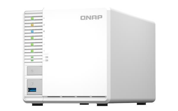 QNAP TS-364-8G (4core 2, 9GHz, 8GB RAM, 3x SATA, 2x M.2 NVMe sloty, 3x USB, 1x 2, 5GbE, 1x HDMI 1.4b)5