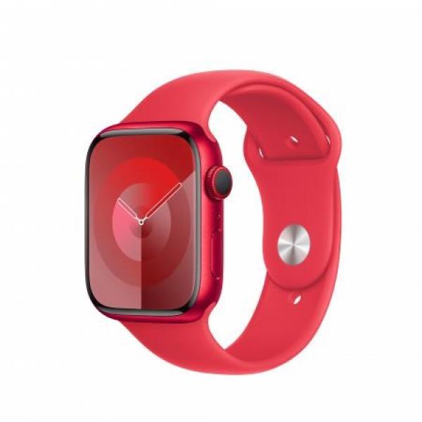 APPLE Watch Series 9 GPS + Cellular 41mm (PRODUCT)RED Aluminium Case with (PRODUCT)RED Sport Band - S/ M