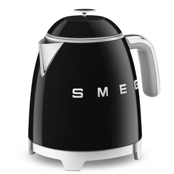 Smeg KLF05BLEU mini rychlovarná konvice, 0, 8 l  3 šálky, 1400 W, styl 50. let, černá2