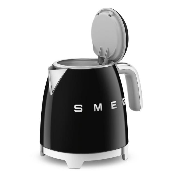 Smeg KLF05BLEU mini rychlovarná konvice, 0, 8 l  3 šálky, 1400 W, styl 50. let, černá7